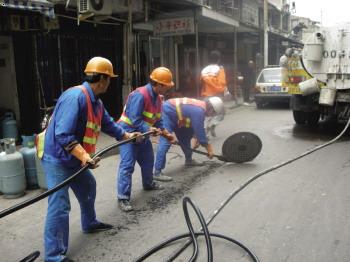 金山屯管道清洗