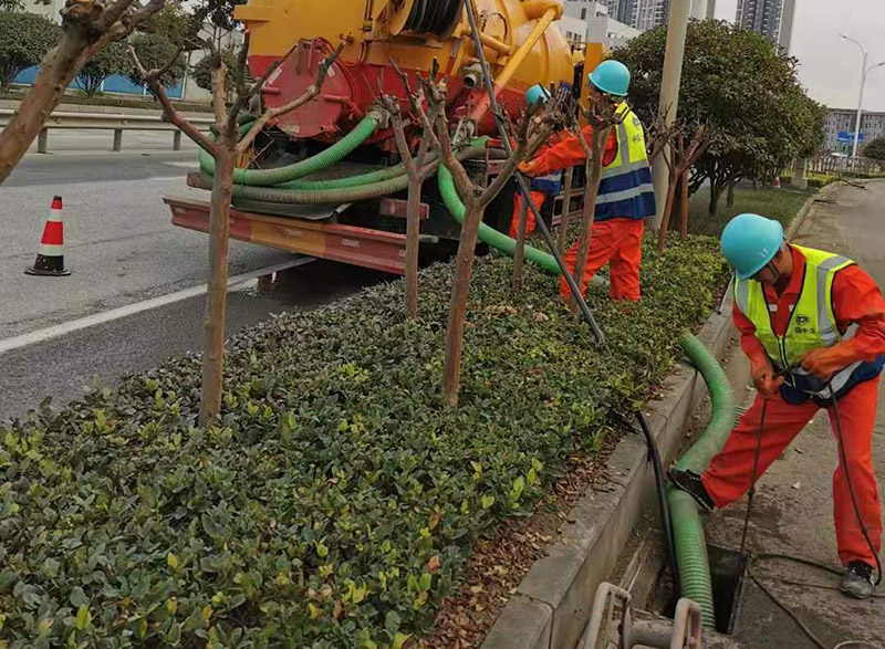 金山屯市政管道清淤